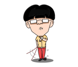 Krunoy 2D mini size sticker #14559778