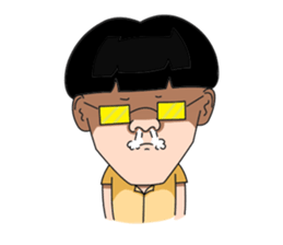 Krunoy 2D mini size sticker #14559779