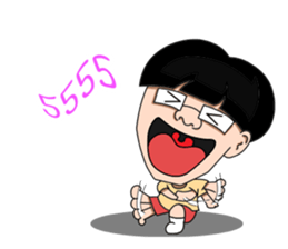 Krunoy 2D mini size sticker #14559783