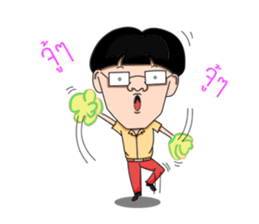 Krunoy 2D mini size sticker #14559785