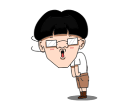 Krunoy 2D mini size sticker #14559787