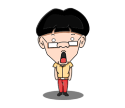 Krunoy 2D mini size sticker #14559792