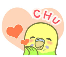 Spirited seki-chan of the budgerigar sticker #14559838