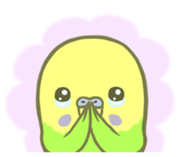 Spirited seki-chan of the budgerigar sticker #14559840