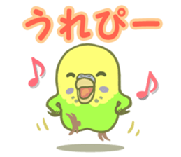 Spirited seki-chan of the budgerigar sticker #14559843