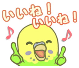 Spirited seki-chan of the budgerigar sticker #14559849