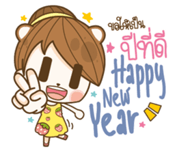 happy times festival sticker #14559976