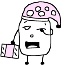 Pure white milk-kun sticker #14560284