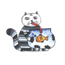 Stickers the Cat Chat Sticker sticker #14560410