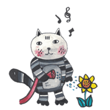 Stickers the Cat Chat Sticker sticker #14560412