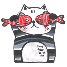 Stickers the Cat Chat Sticker sticker #14560415