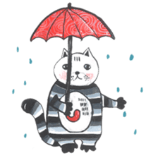 Stickers the Cat Chat Sticker sticker #14560420