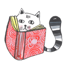 Stickers the Cat Chat Sticker sticker #14560421