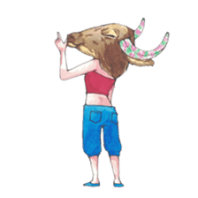 Sexy Ms Buffalo Chat Stickers sticker #14560776