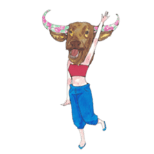 Sexy Ms Buffalo Chat Stickers sticker #14560777