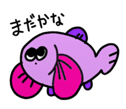 colorful fishfish sticker #14561212