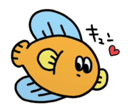 colorful fishfish sticker #14561216