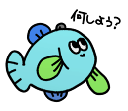 colorful fishfish sticker #14561230