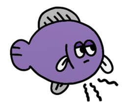 colorful fishfish sticker #14561241