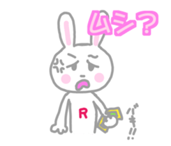 Rie Rabbit Sticker sticker #14561735