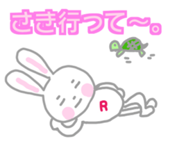 Rie Rabbit Sticker sticker #14561736