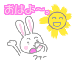 Rie Rabbit Sticker sticker #14561737