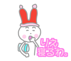 Rie Rabbit Sticker sticker #14561738