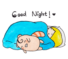 Yeon and Rakun sticker #14562129