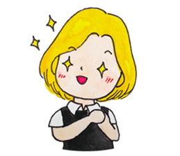 Yeon and Rakun sticker #14562151