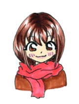 Jumping Girls! Basketball team! sticker #14562359