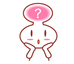 Balloon man of happy life Sticker. sticker #14563363