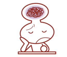 Balloon man of happy life Sticker. sticker #14563367