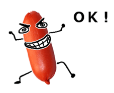 Wiener man! sticker #14563703