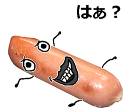 Wiener man! sticker #14563709