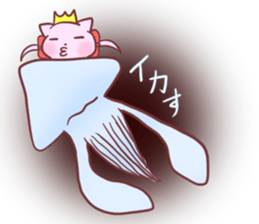 Mermaid Cat and Sea Friends sticker #14564587