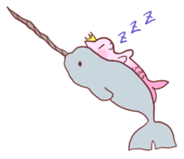 Mermaid Cat and Sea Friends sticker #14564596