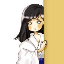 Rin of the person of calligraphy 3 sticker #14565314