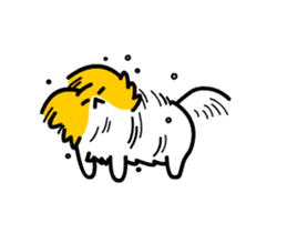 Animated! MY DOG sticker #14566679