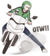 Ojek Kekinian sticker #14567264