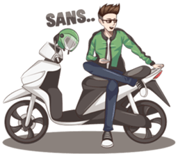 Ojek Kekinian sticker #14567270