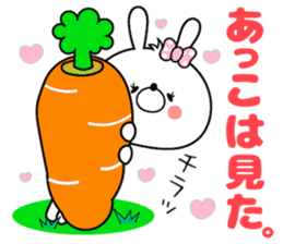 Bunny Sticker Akko sticker #14567332