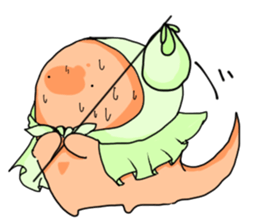 Three lizards sticker #14568455