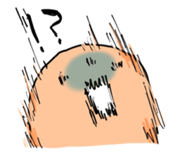 Three lizards sticker #14568460