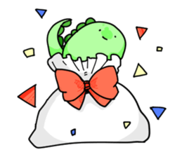 Three lizards sticker #14568474