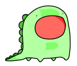 Three lizards sticker #14568475