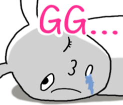 Rabbit noisy 2.0 sticker #14568874