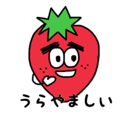 Fruit Boys of the thick eyebrows sticker #14569593