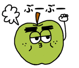 Fruit Boys of the thick eyebrows sticker #14569608