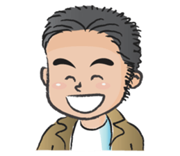 kind man sticker #14569686