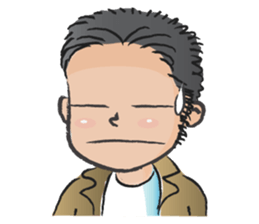 kind man sticker #14569687